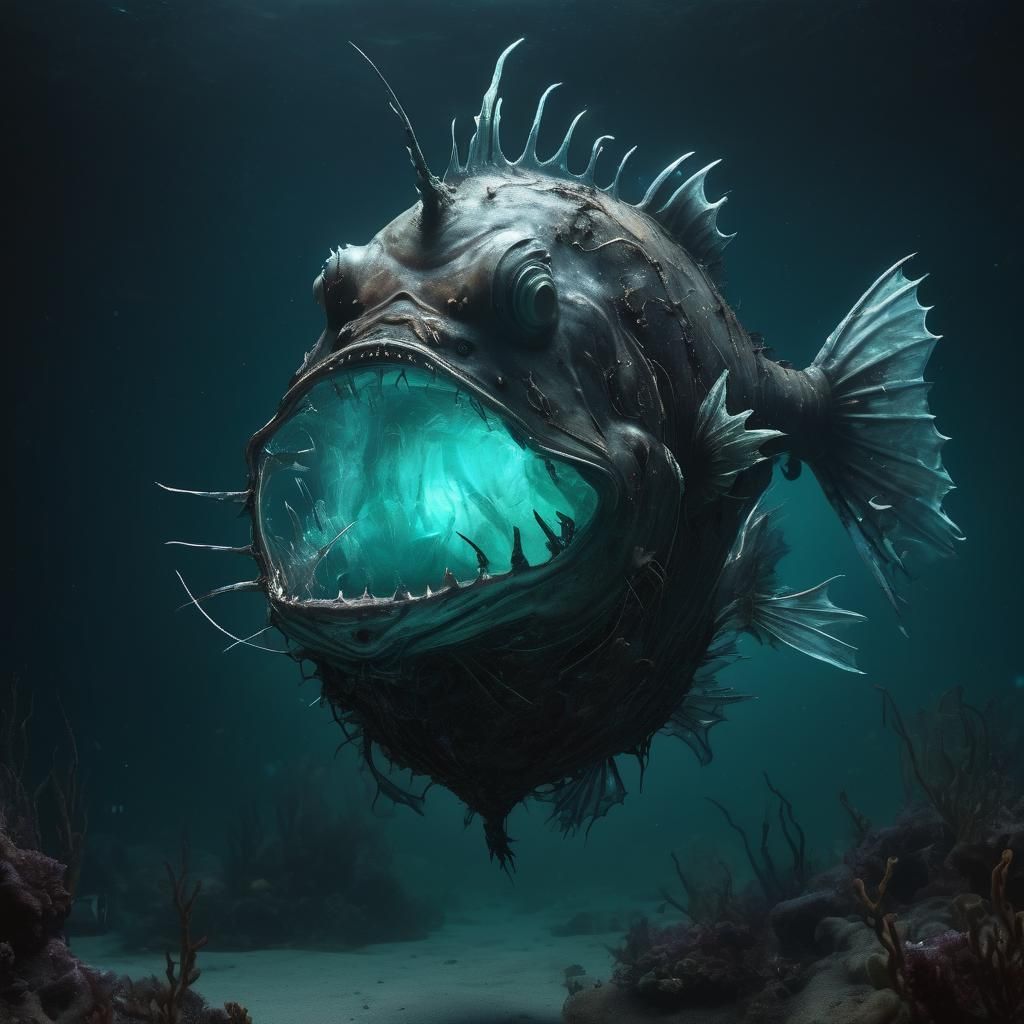 Anglerfish - AI Generated Artwork - NightCafe Creator