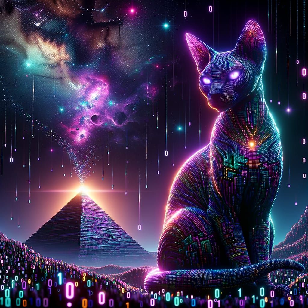 Digital Binary Sphynx
