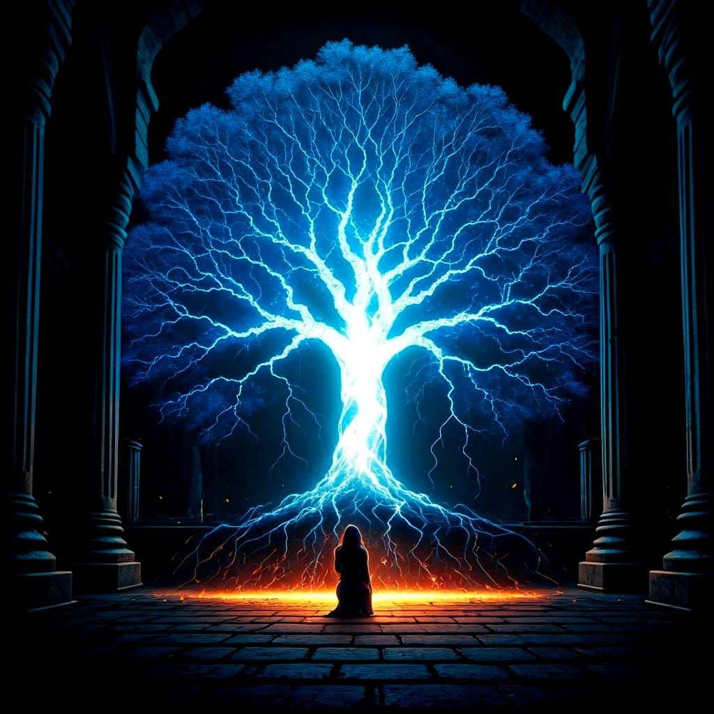  The Lightning tree  by @Haztac