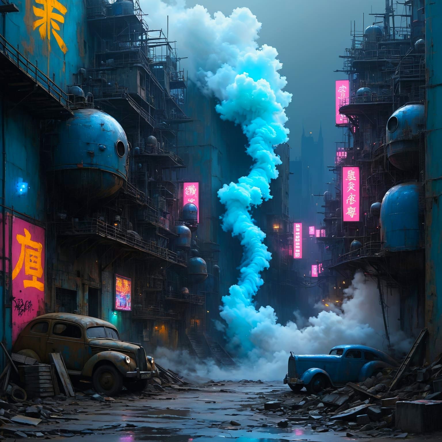 Fun with SD3.5 - Murraypunk Tribute