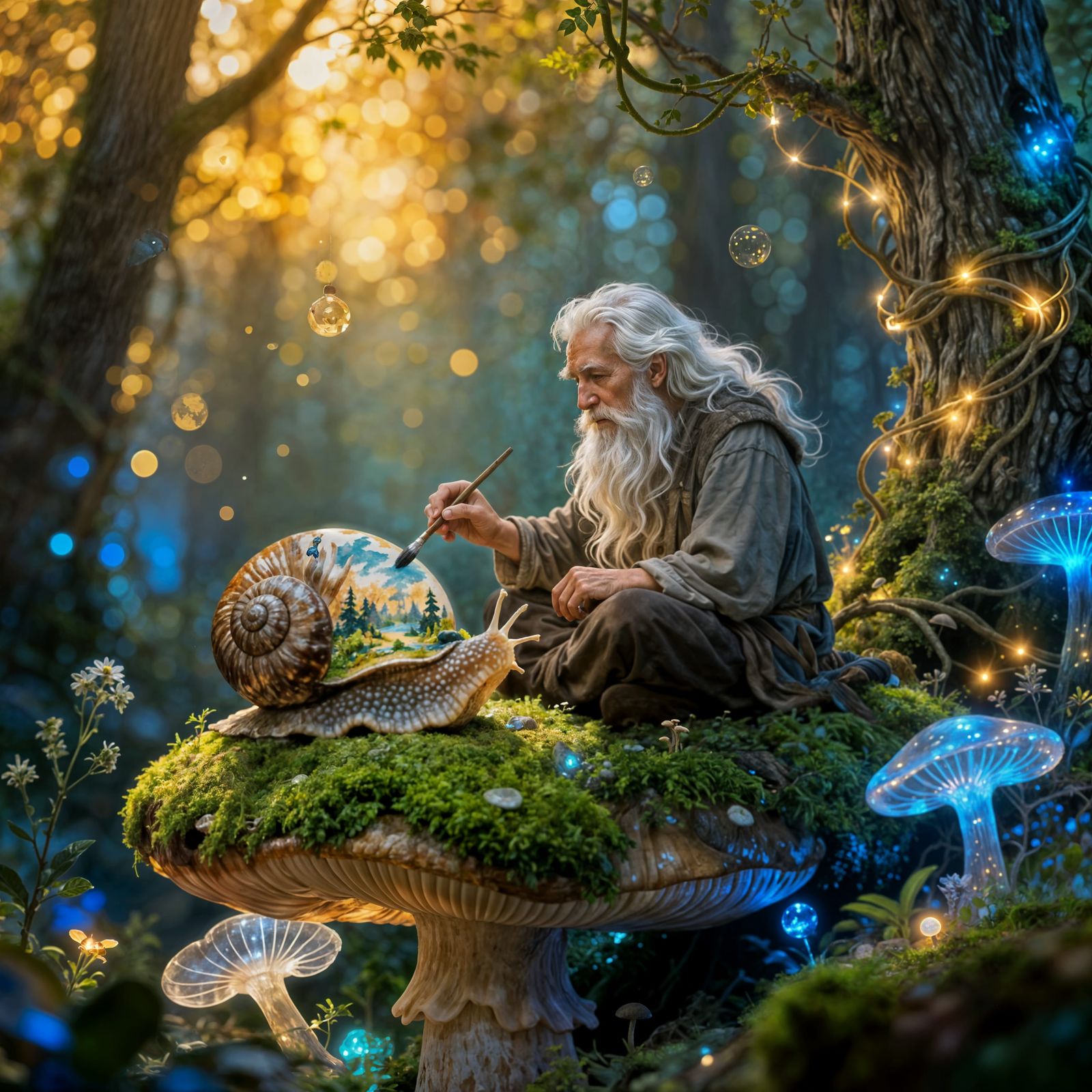 Snail Painting  by @Andre R