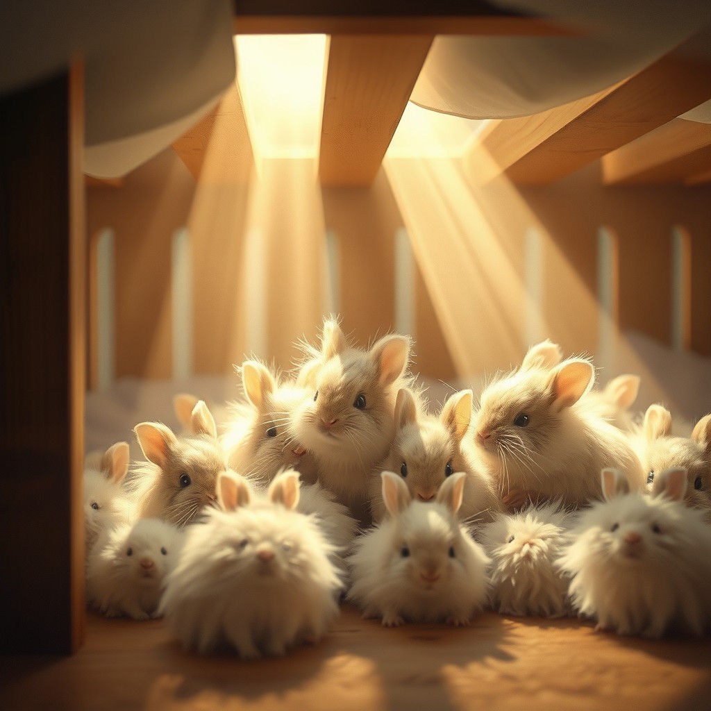 The secret society of dust bunnies under the bed