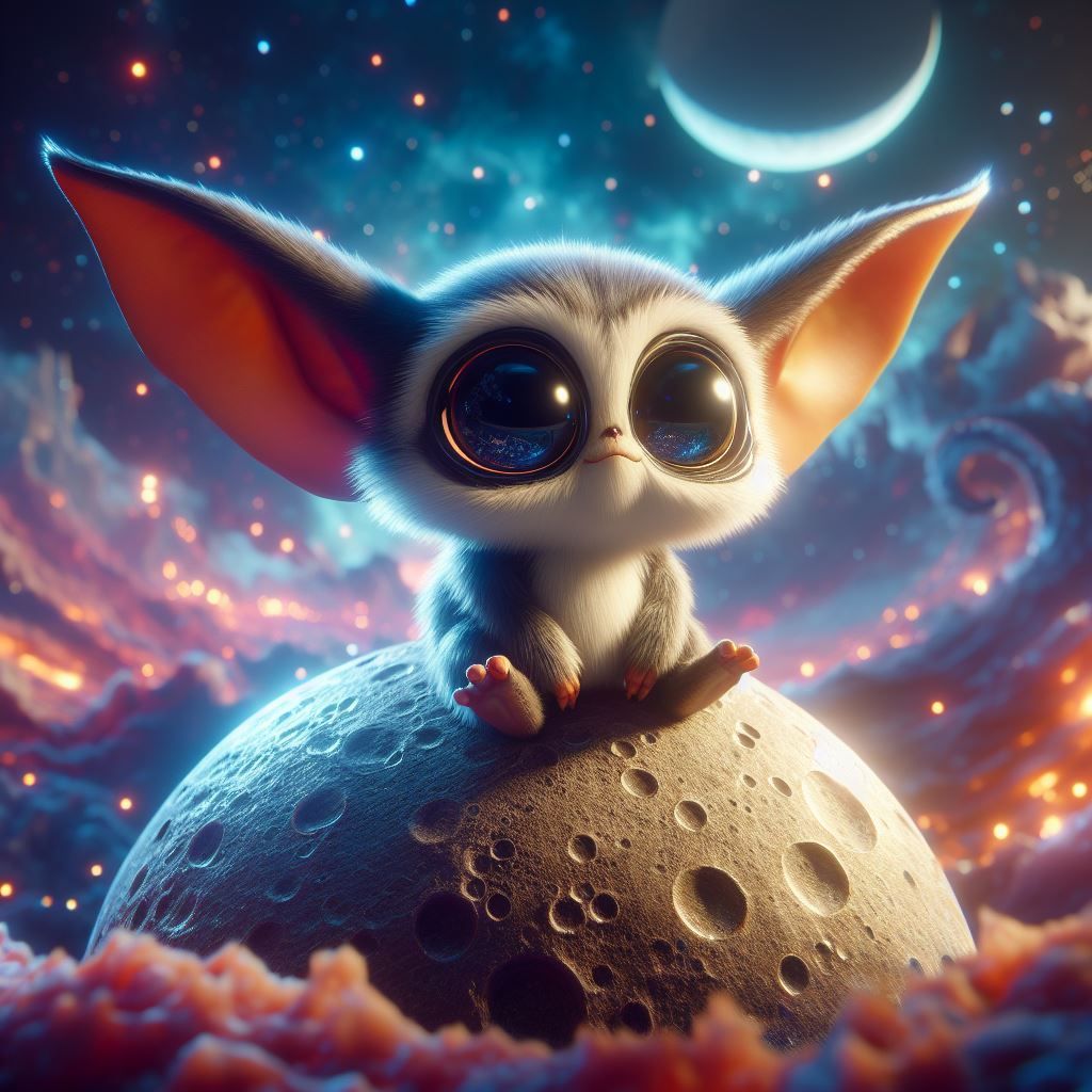 Cutest little Space Gremlin!