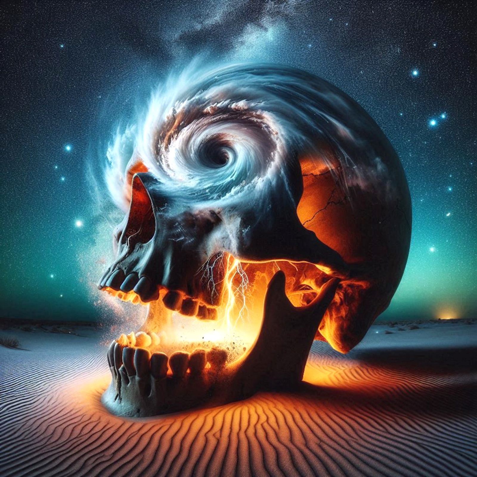 Tempête sous un Crâne / The Storm in the Skull  [ after Vict...