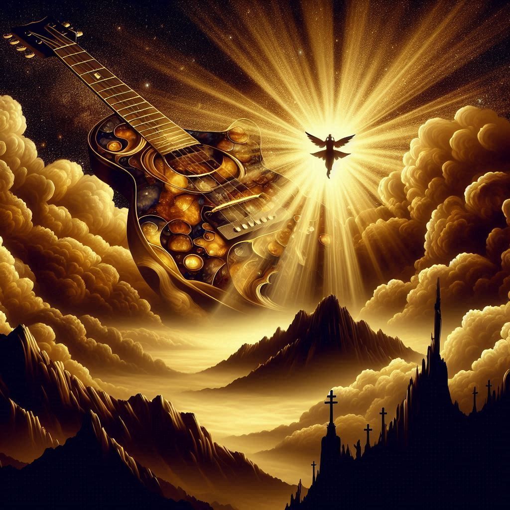 the great turtle guitar in the sky 🐢💨