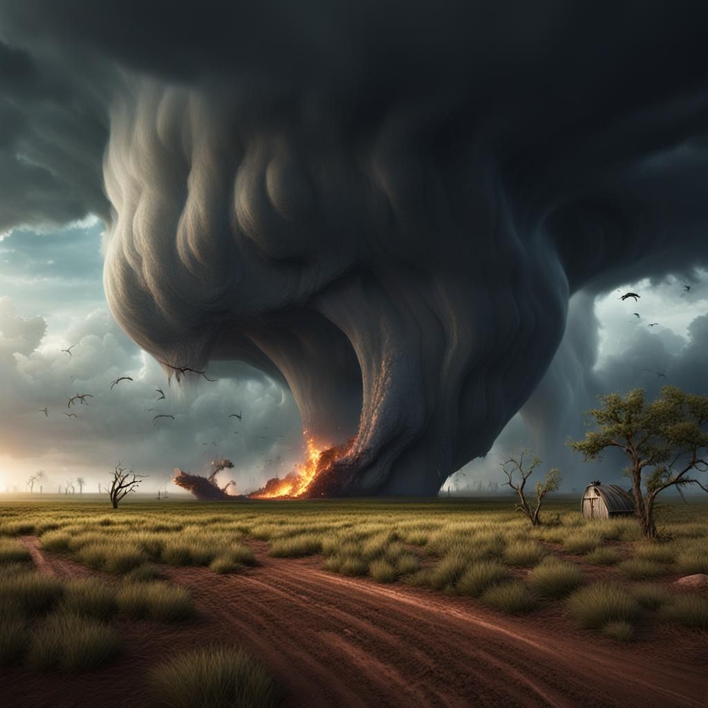 Tornado 1 - AI Generated Artwork - NightCafe Creator