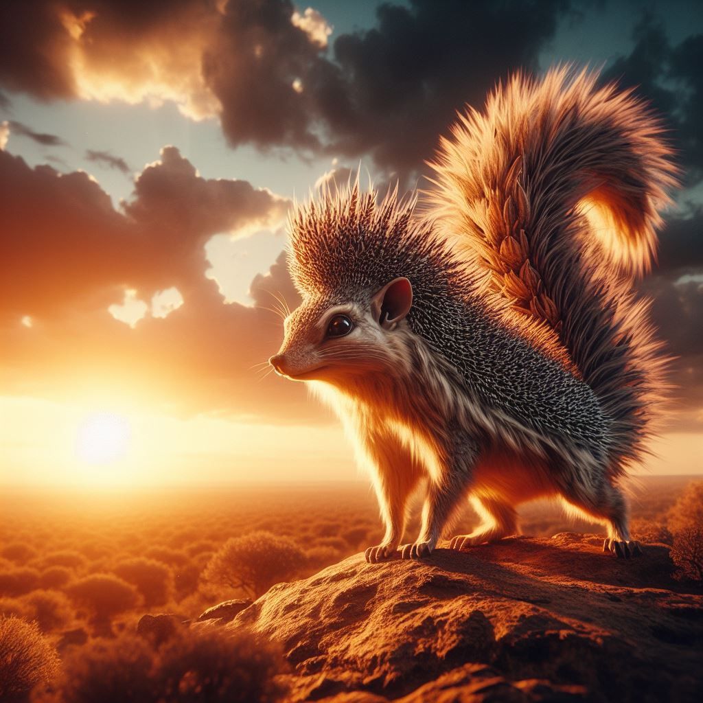 squirrel hedgehog hibrid