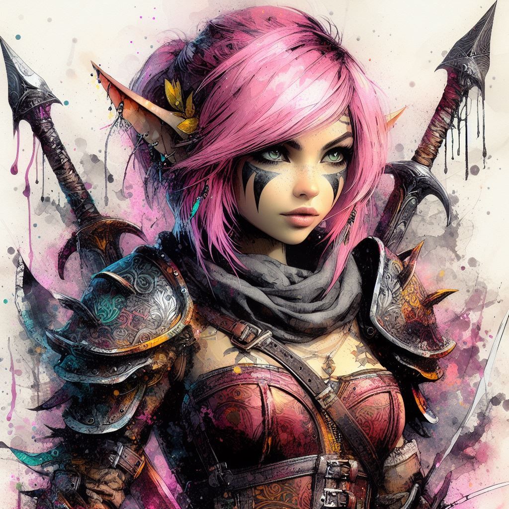 Warcraft  Elven Warrior