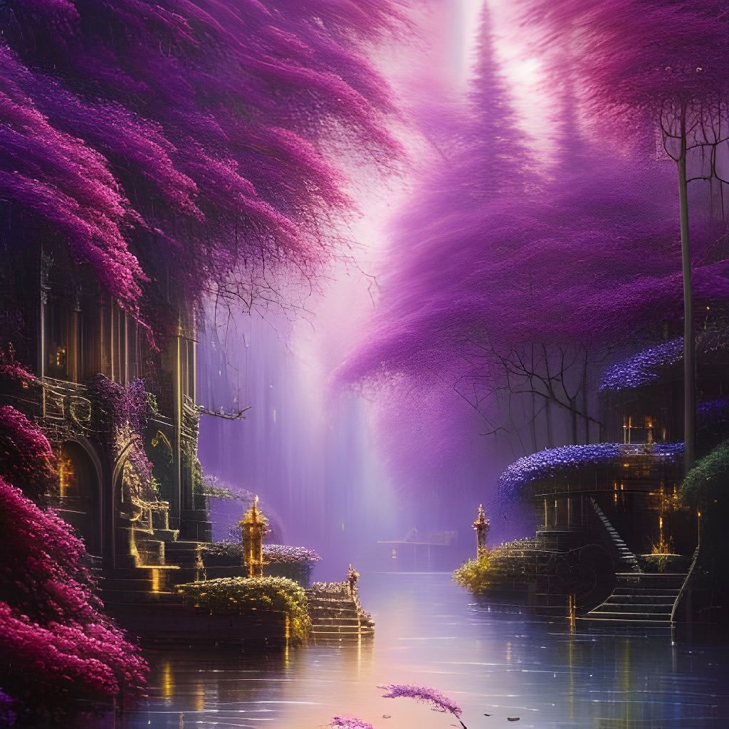 Shades of Purple - AI Generated Artwork - NightCafe Creator