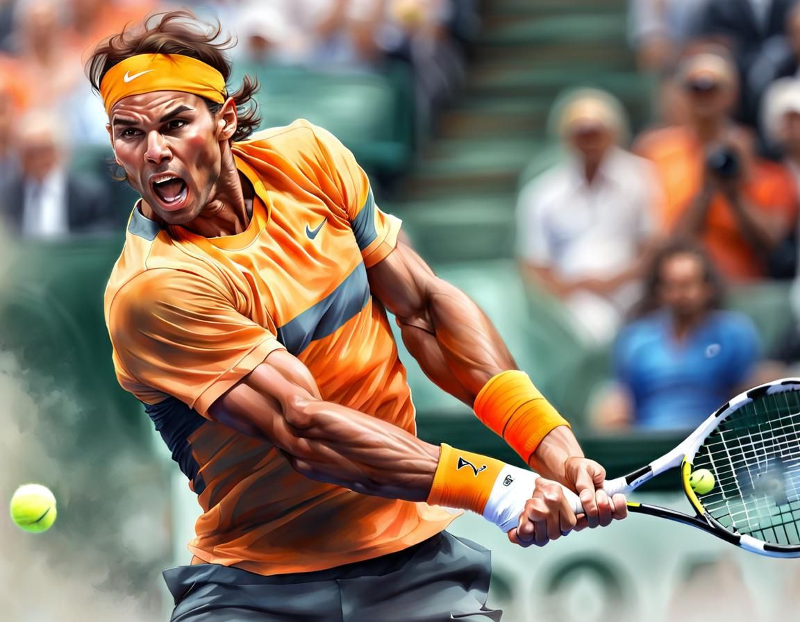 Rafa Nadal - The G.O.A.T.  by @Doublecrash