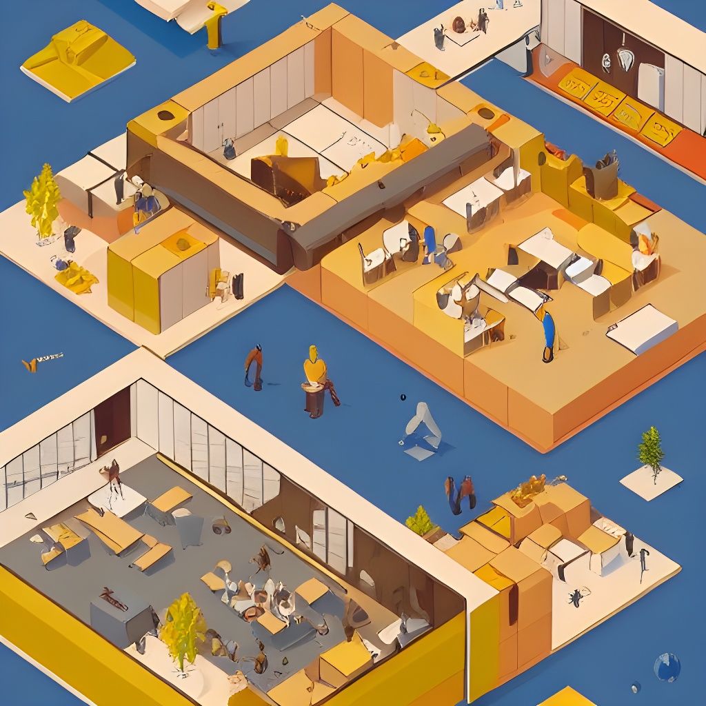 Isometric hospital