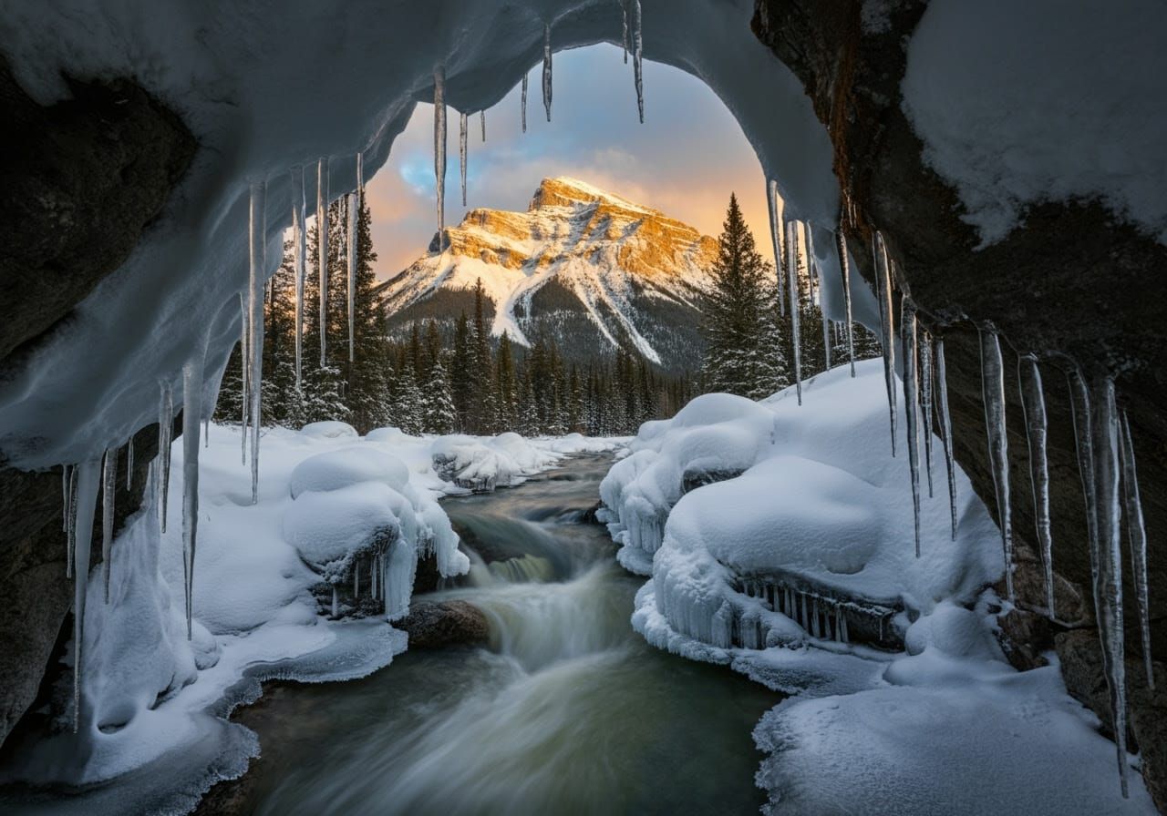 Rocky Mountains stream  by @Catfolk 