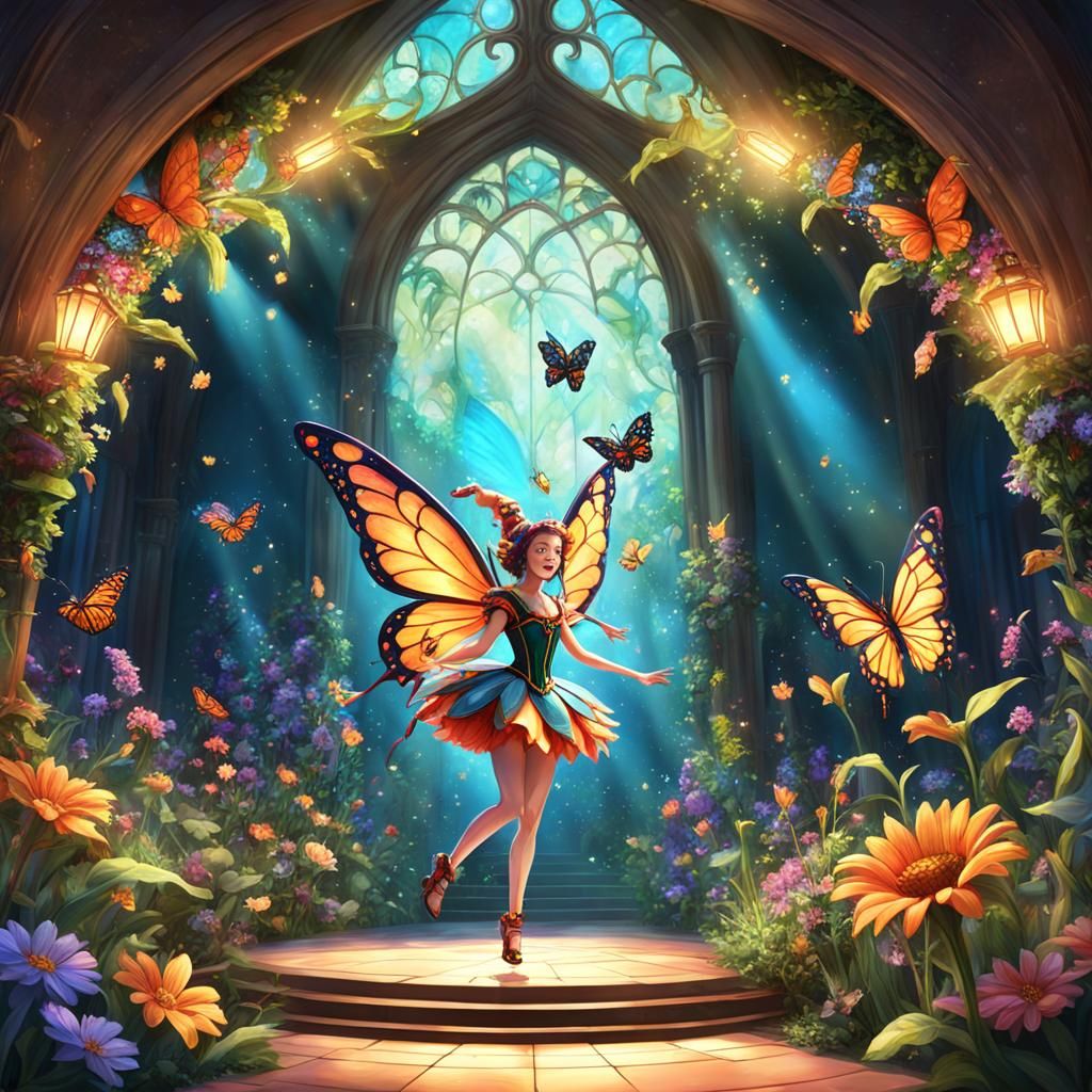 Whimsical Characters on a Whimsical Stage.
#whimsy
#Color