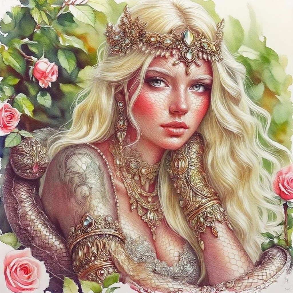 Partial Fusion Dragon Queen V2@evolsdoom Charcoal - Start Image 2