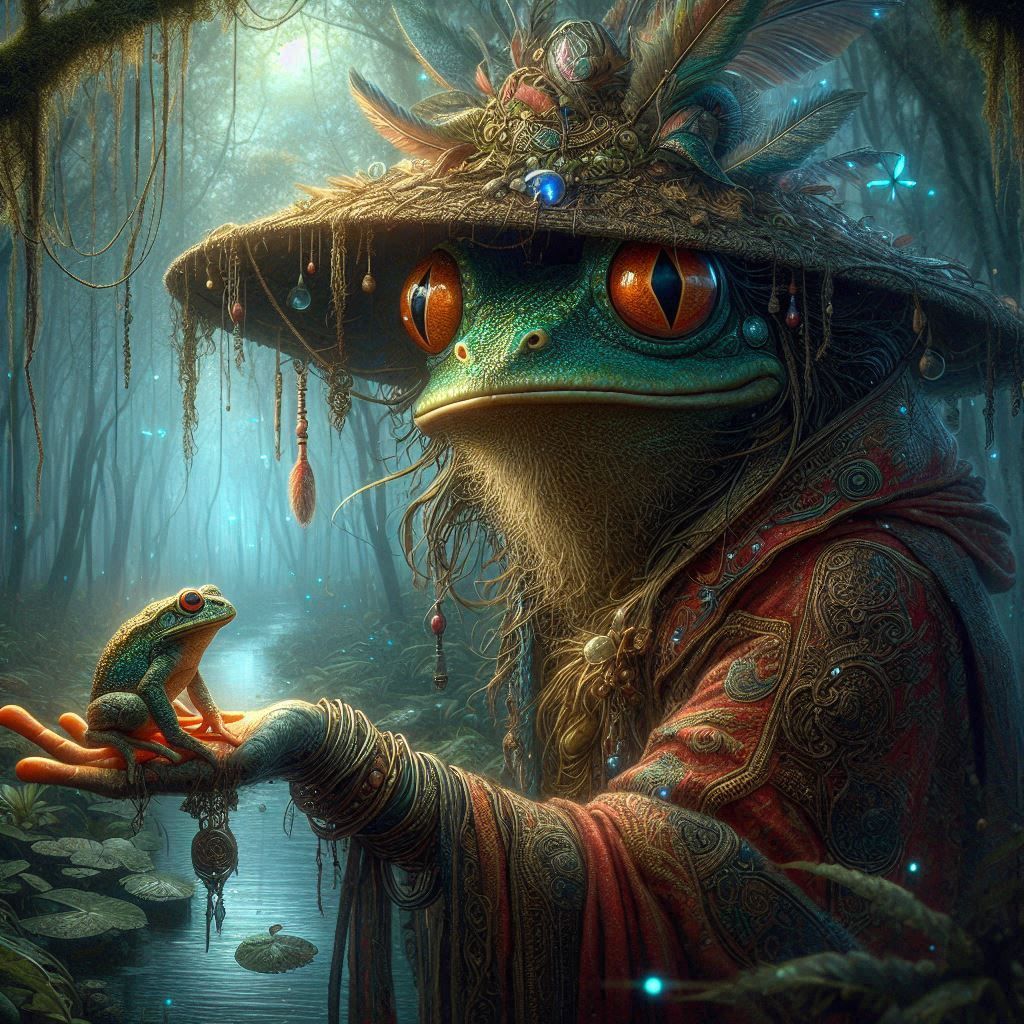 Wise Old Frog