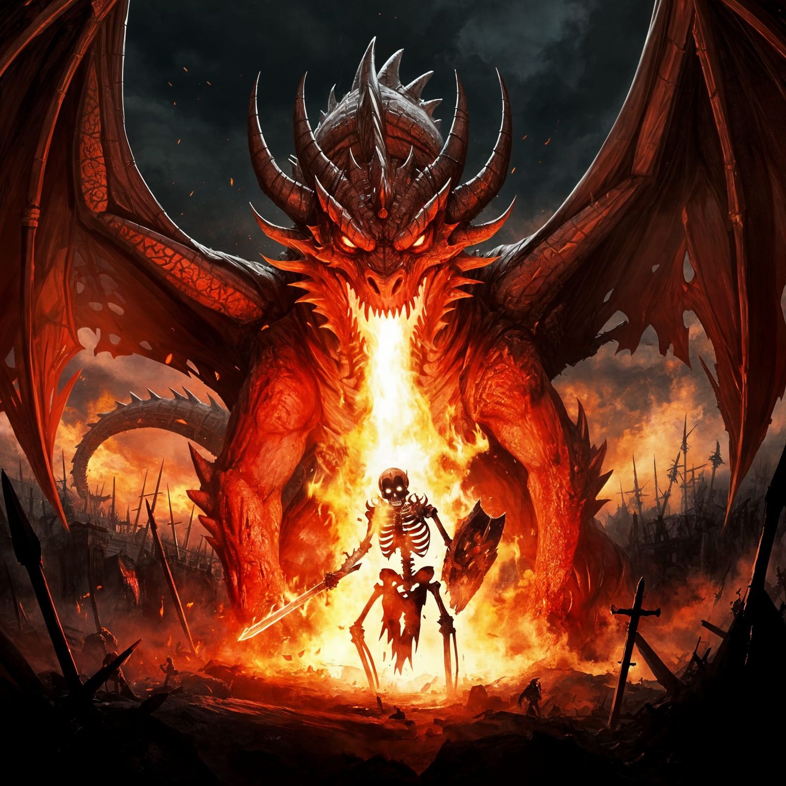 Fiery Red Dragon  by @Marco Fossati