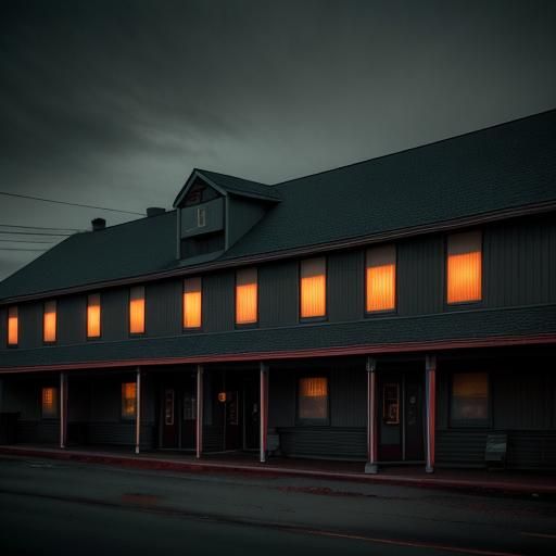 Creepy motel