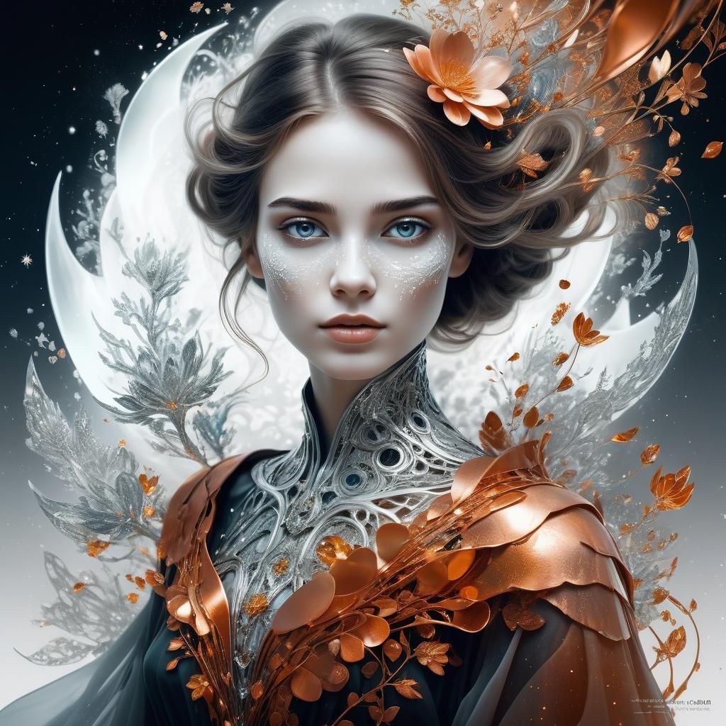 Sometimes I get lost in kind thoughts that caress my heart...   by @Blue Flame 