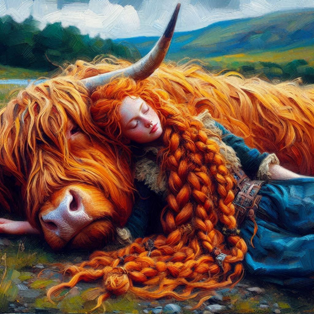 Redheads sticking together   by @Dmitri