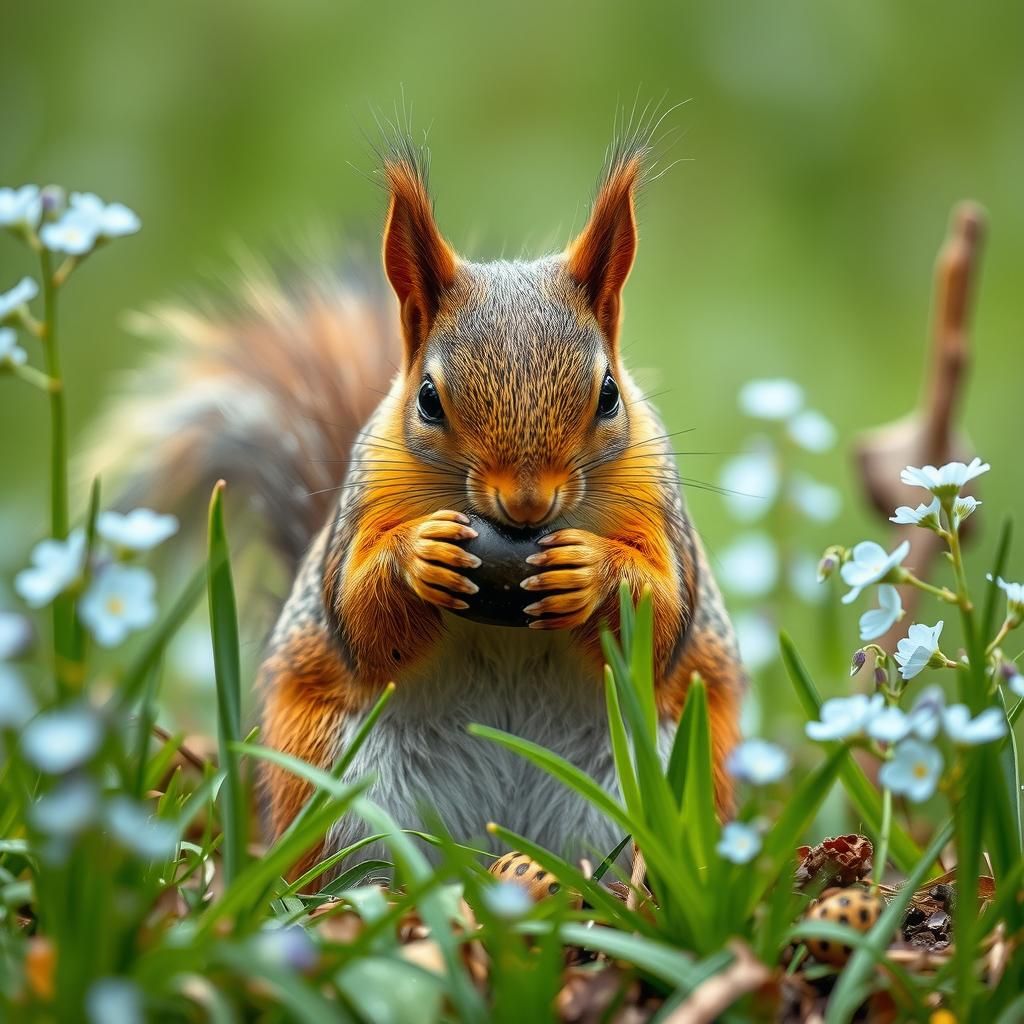 Squirrel AI Generated Artwork NightCafe Creator