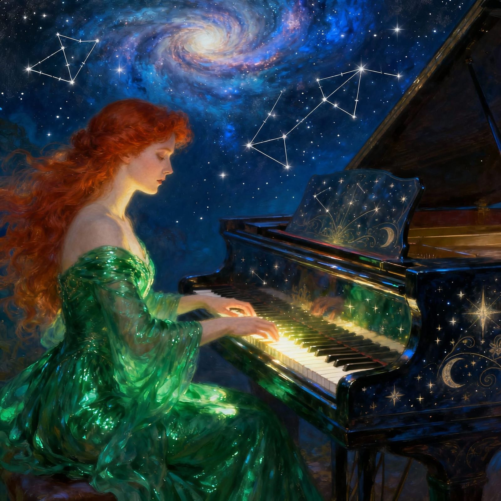 Majestic Music  by @DarkUnicornVet 