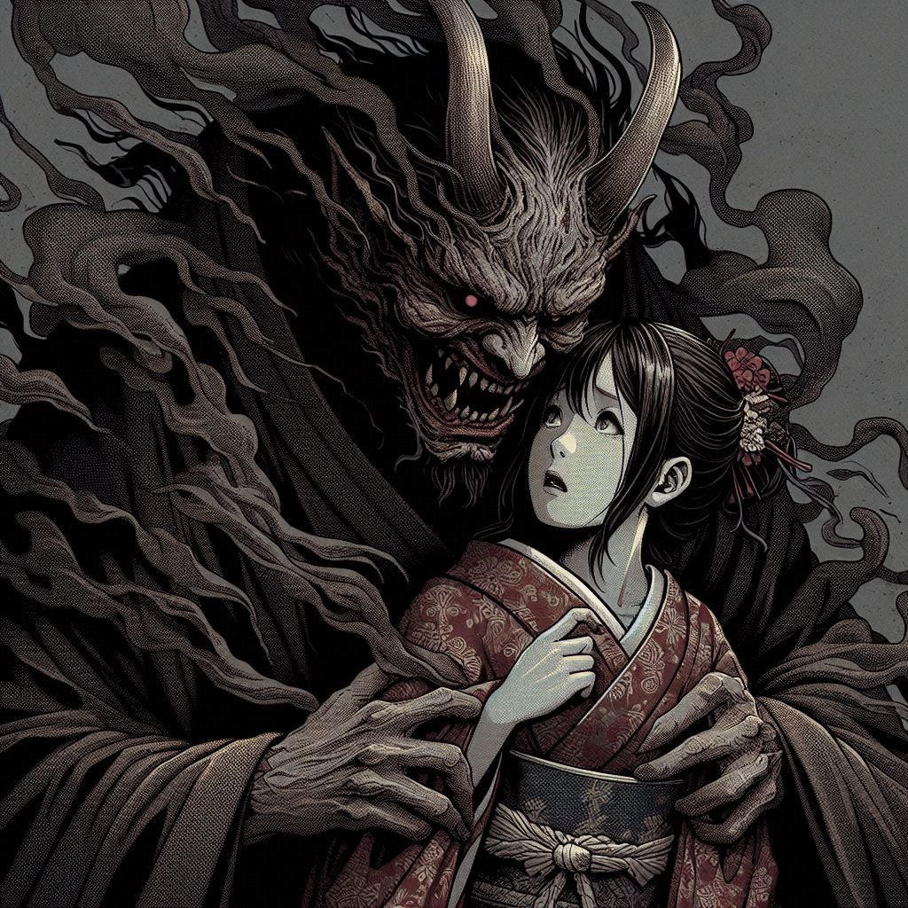The girl and the yokai