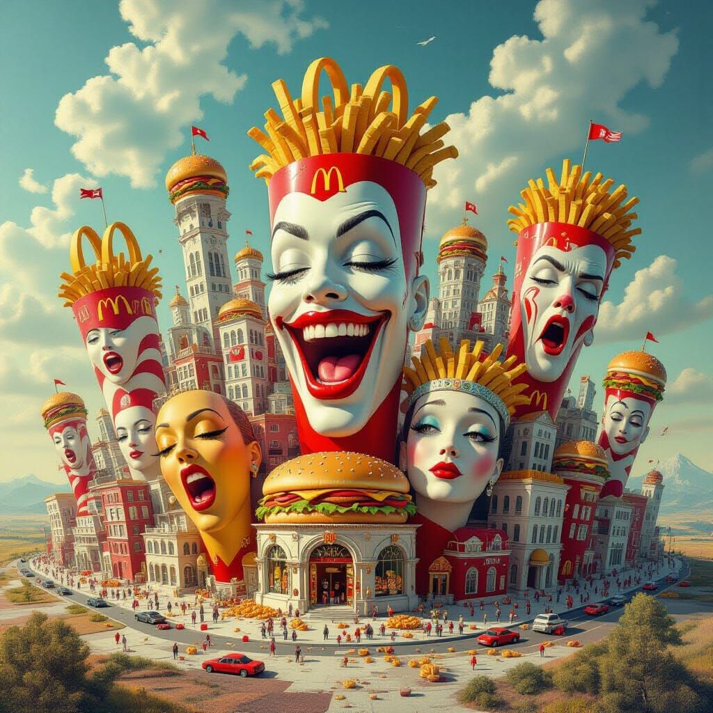 Enter My Magic Burger Fortress