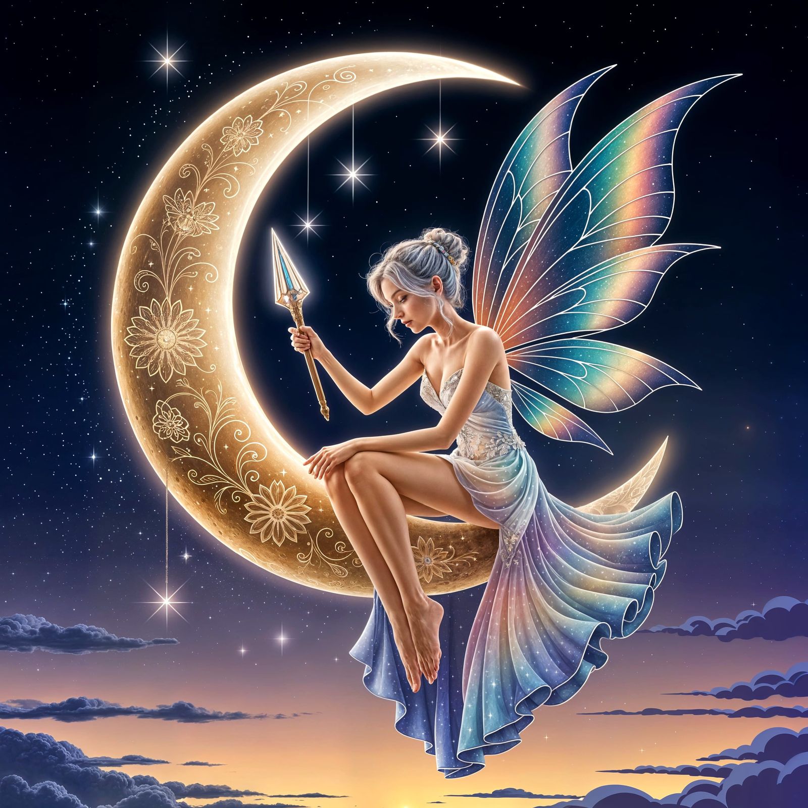 The Sculptor of The Moon  by @EowElysion