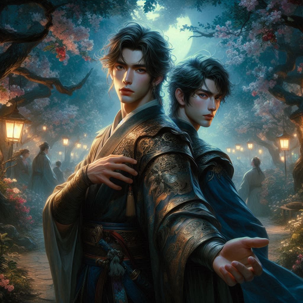 Moonlit Garden Fantasy