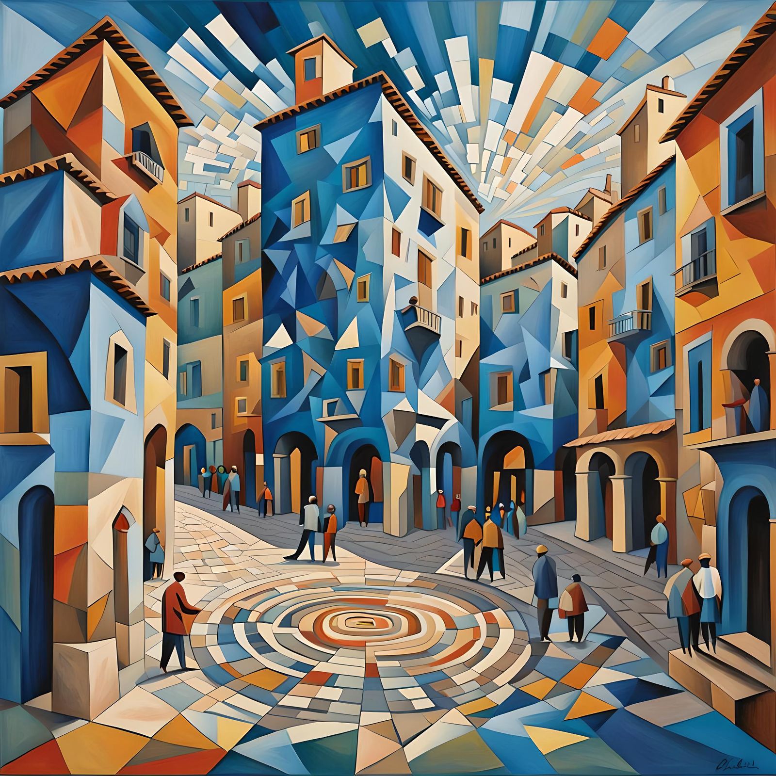 Village Square  by @undefined