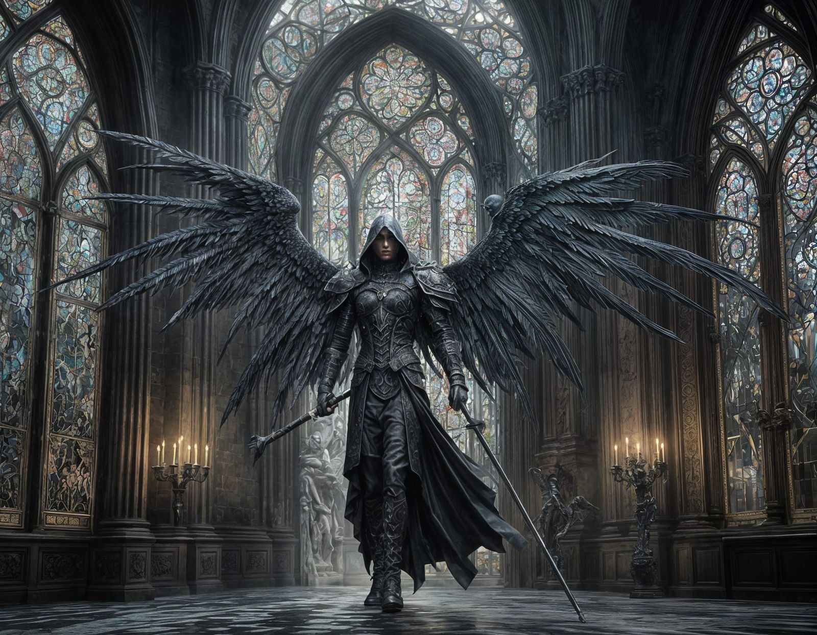 Angel of Death  by @W4rstr0m