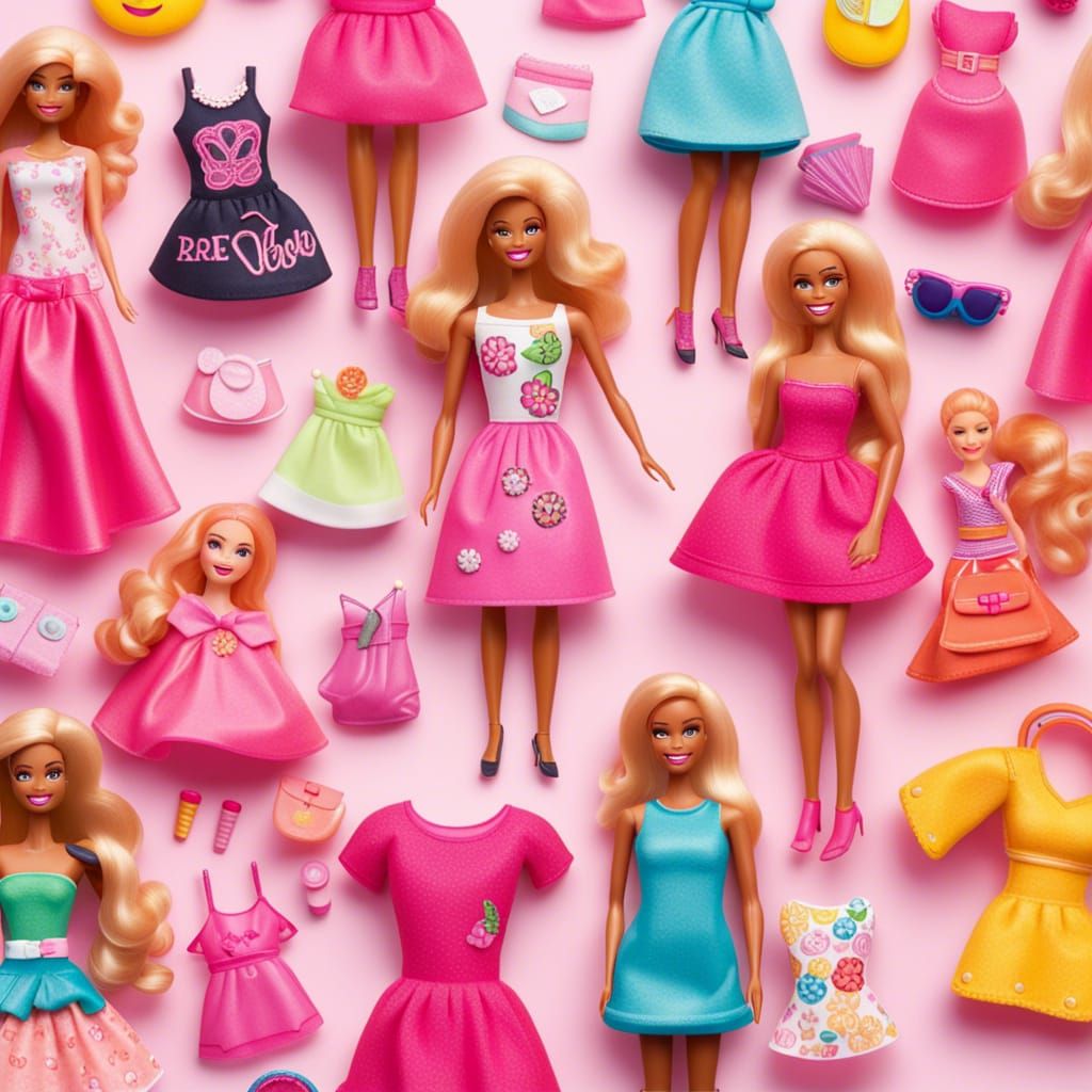 Barbie With her dresses