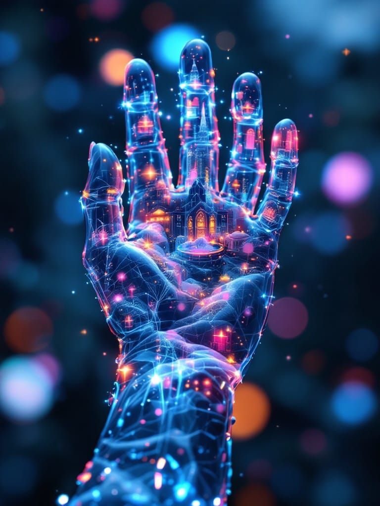 Someone said AI can't make hands. I said Hold my beer