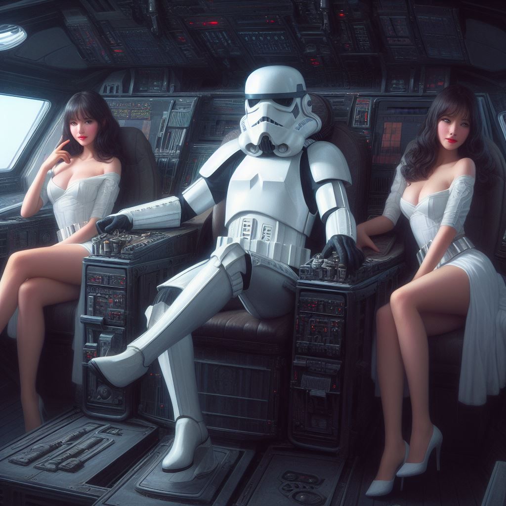 When Vador is away....3