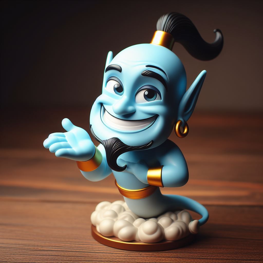 I grant you three wishes...but you cannot have a wish to win this challenge