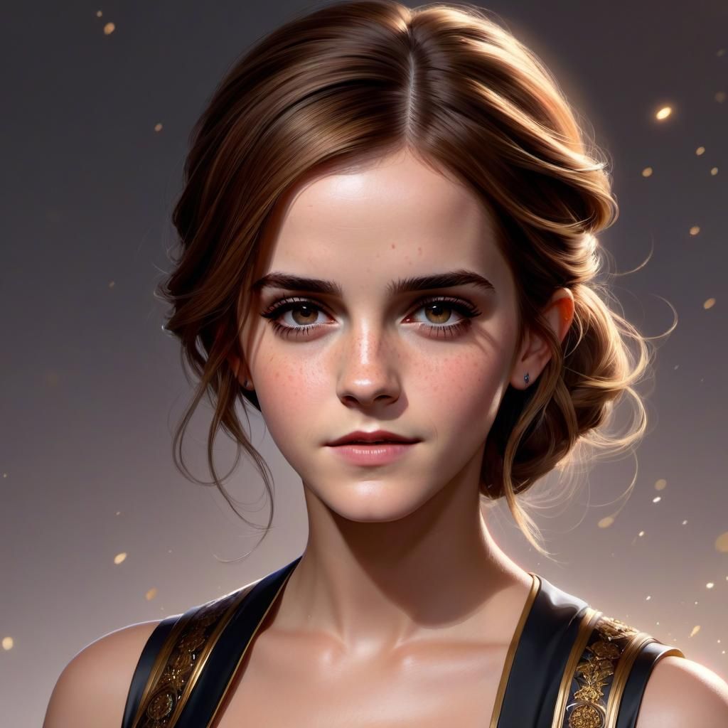 Emma Watson - AI Generated Artwork - NightCafe Creator