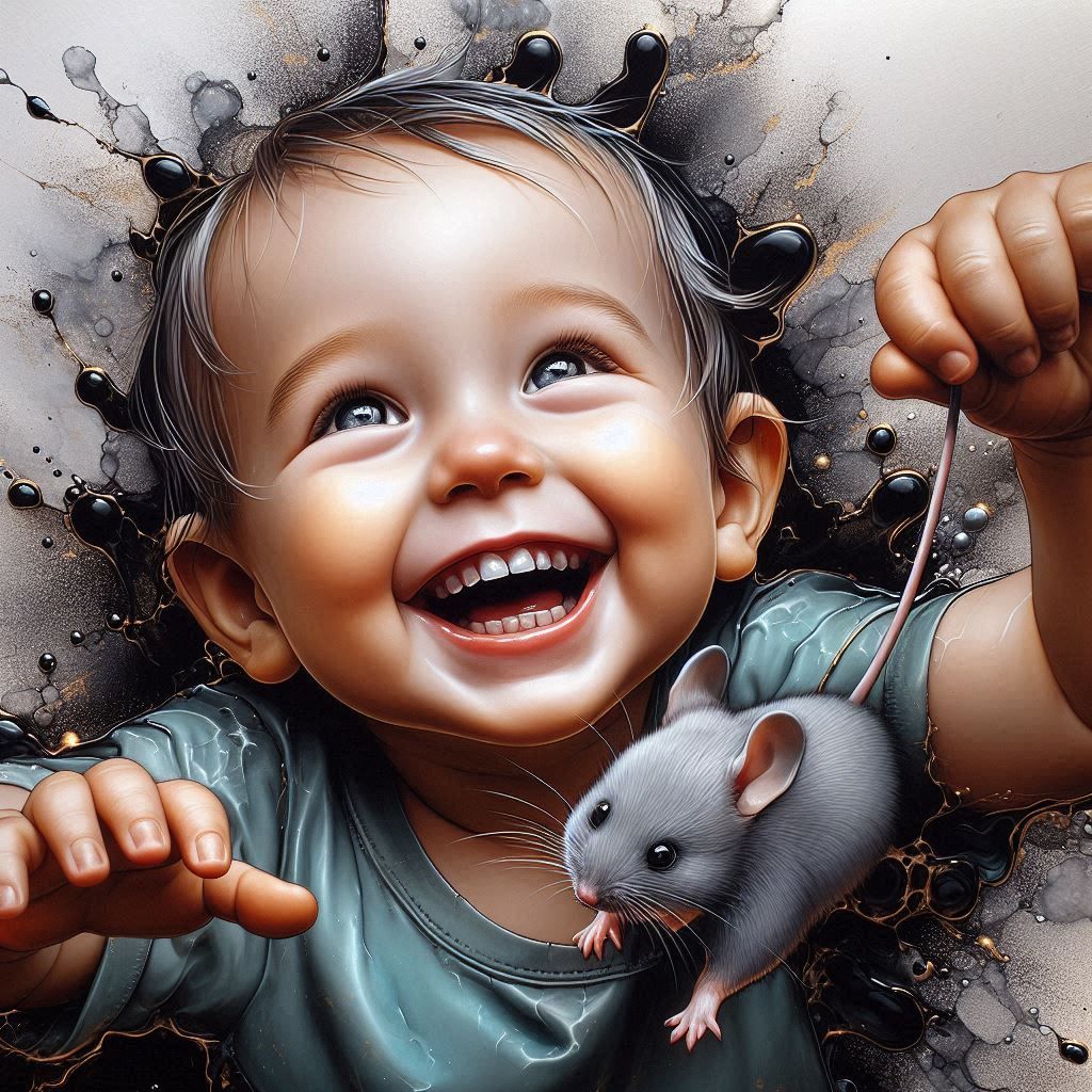 Mouse caught before tooth fell!