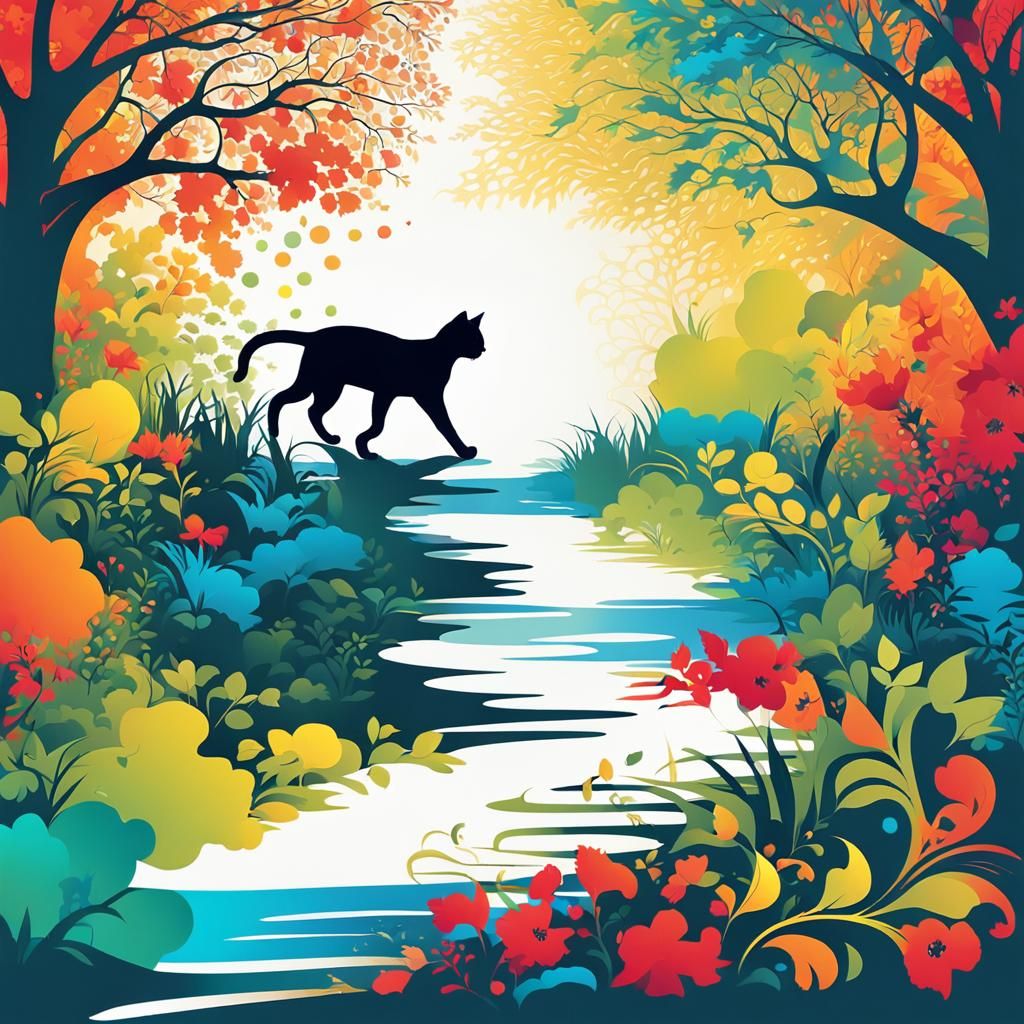cat silhouette