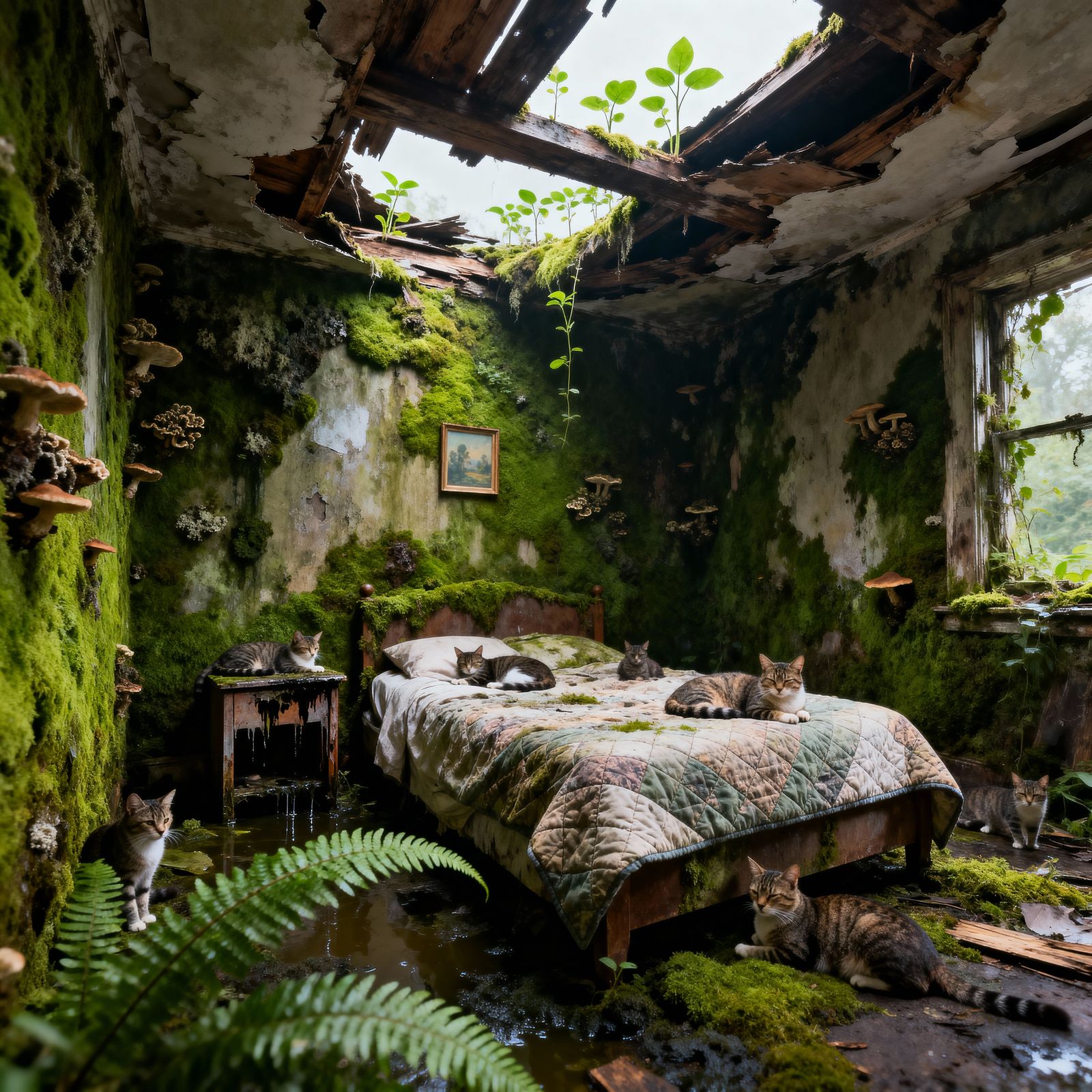 Hope amidst the ruins  by @Babushkats