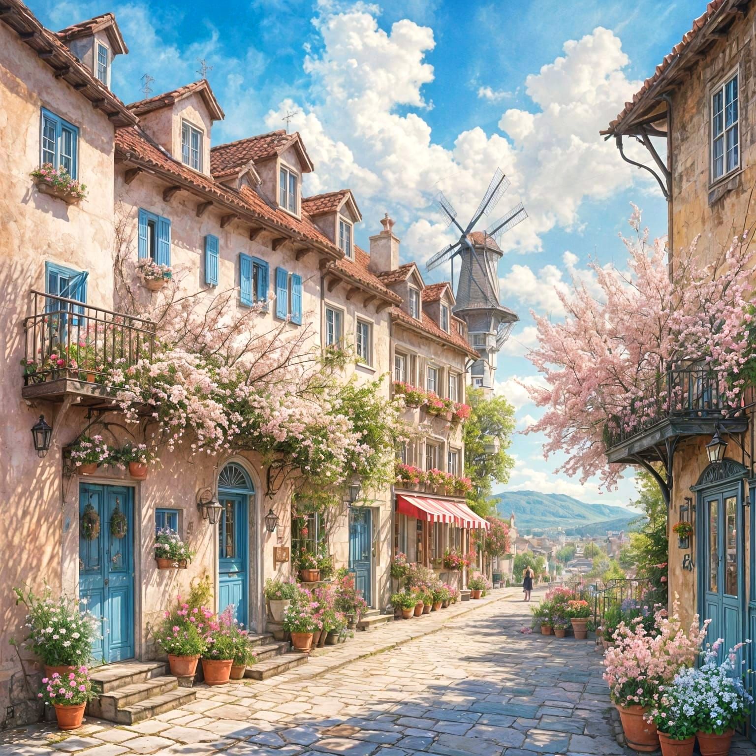 Picturesque European town   by @KLN