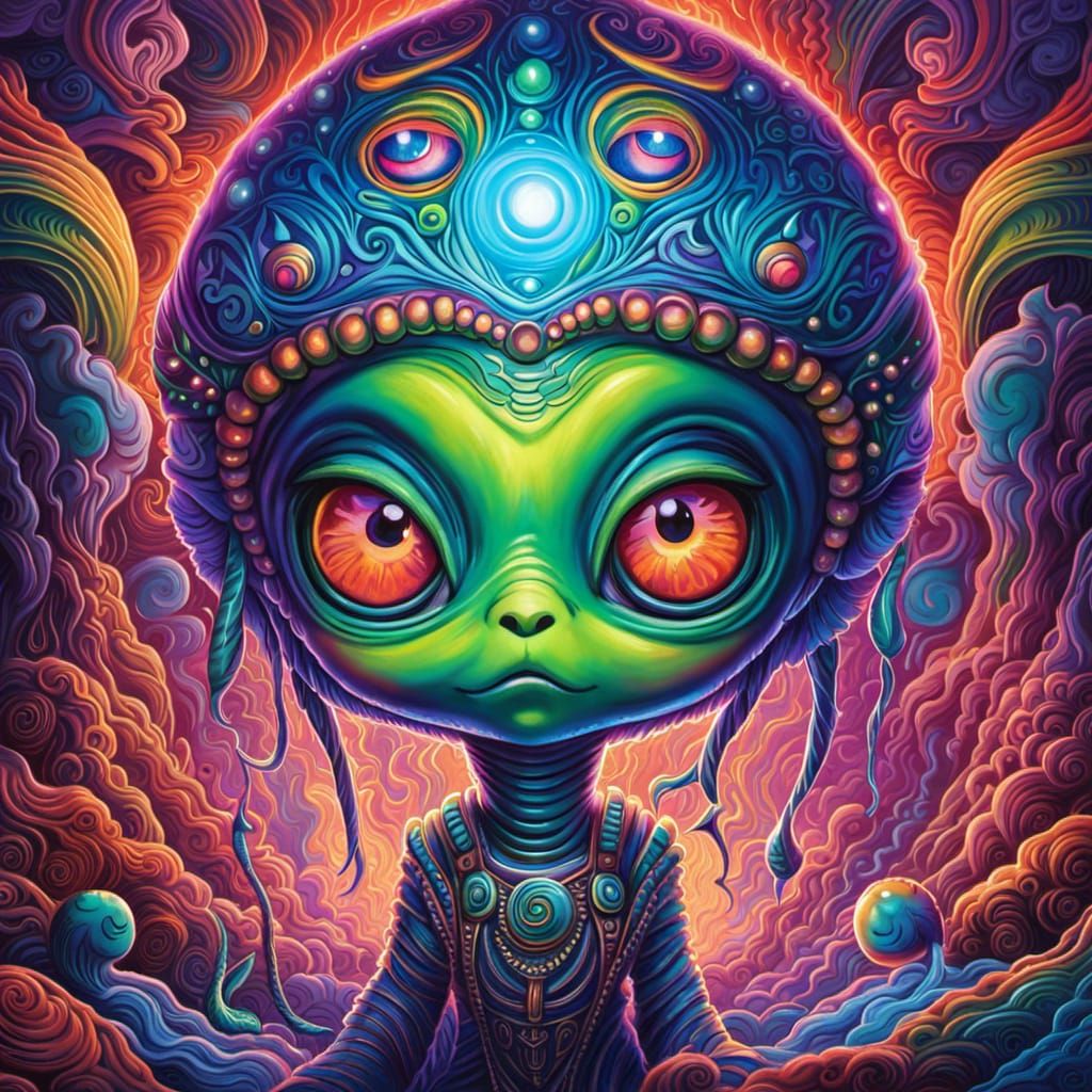 Psycheterrestrial - Ai Generated Artwork - Nightcafe Creator