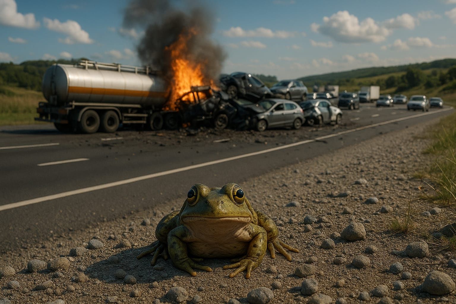 Frogger - the aftermath