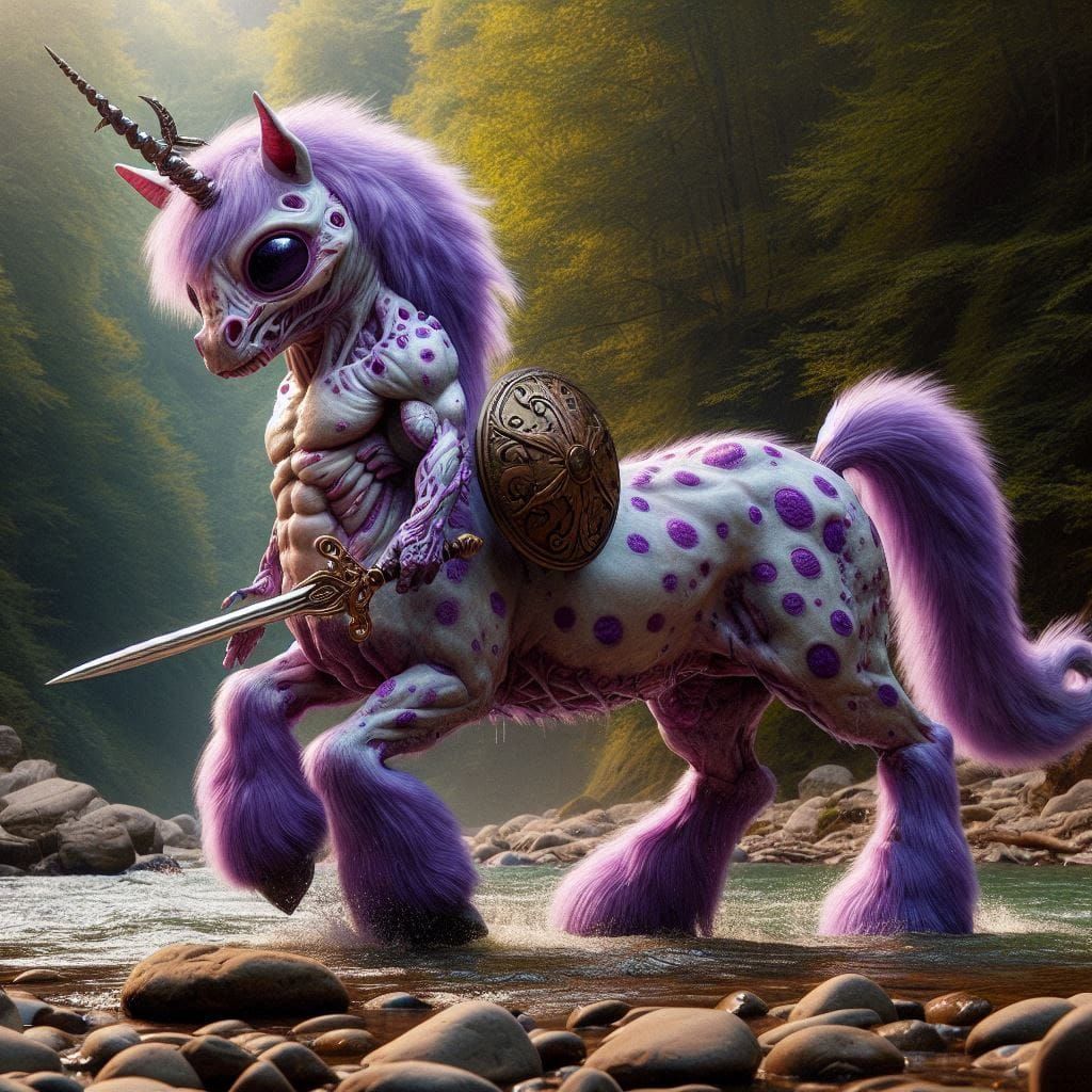 Alien Hippotaurs Attack!