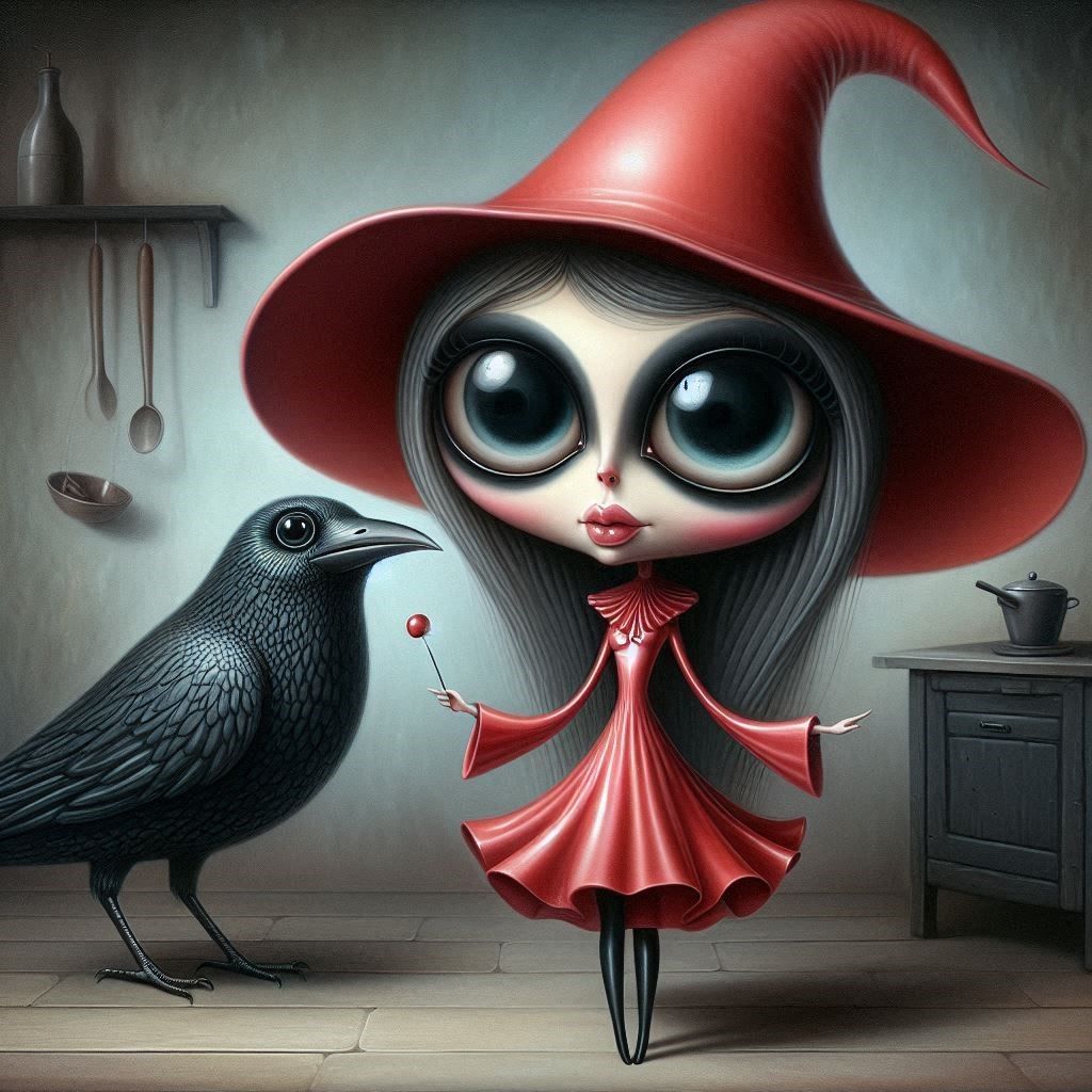 The crow and the witch