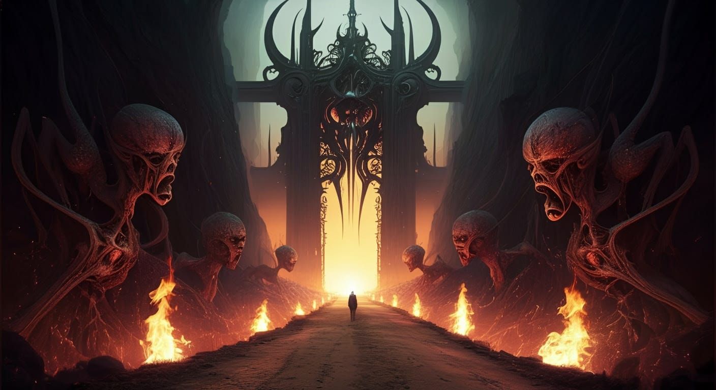 No Escape from  the Gates of Hell - Start Image 2