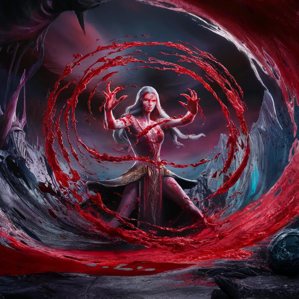 Blood mage