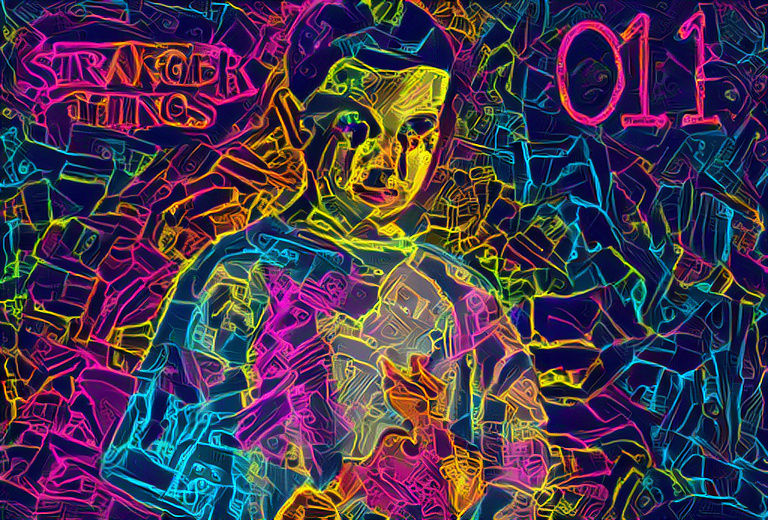 Eleven Stranger Things Art