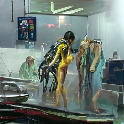 shopping for space suits at the space port