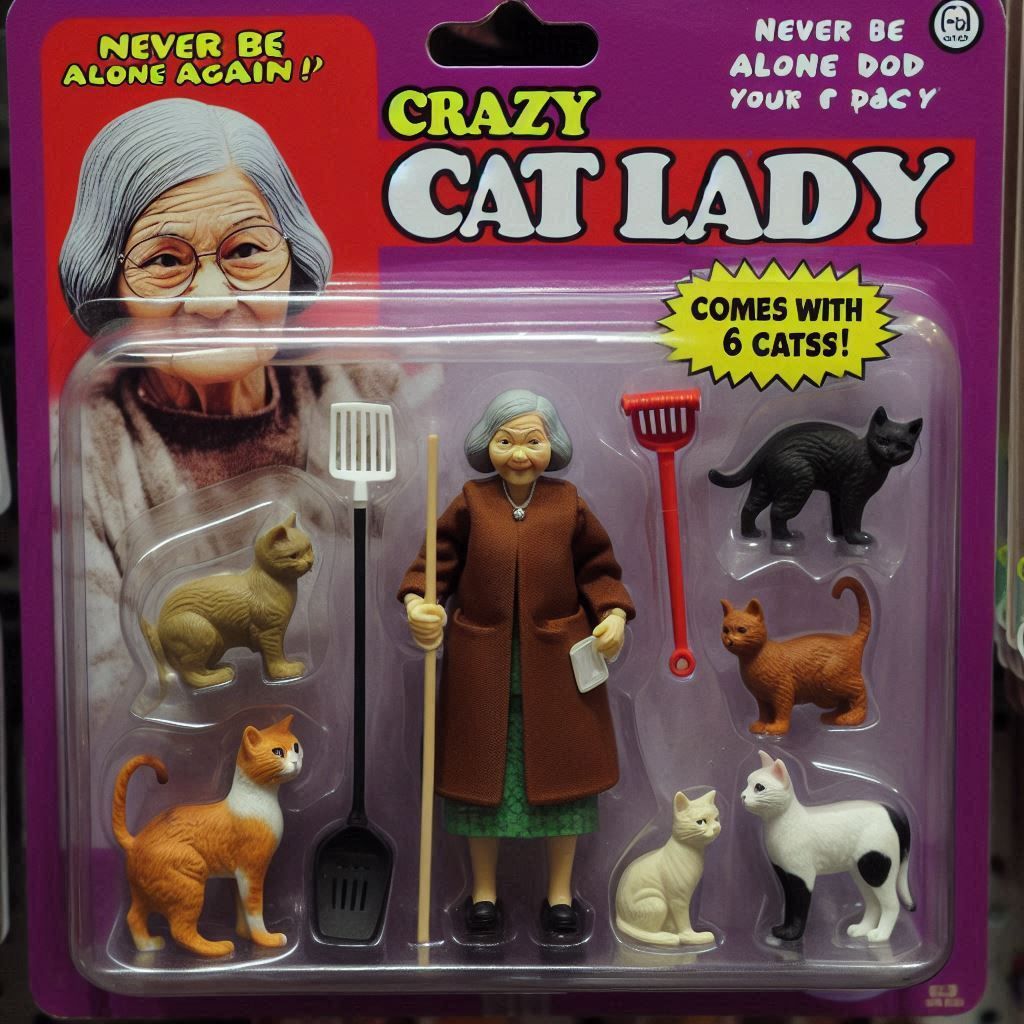 "Crazy Cat Lady" 2nd Edt. *Now With More Cats