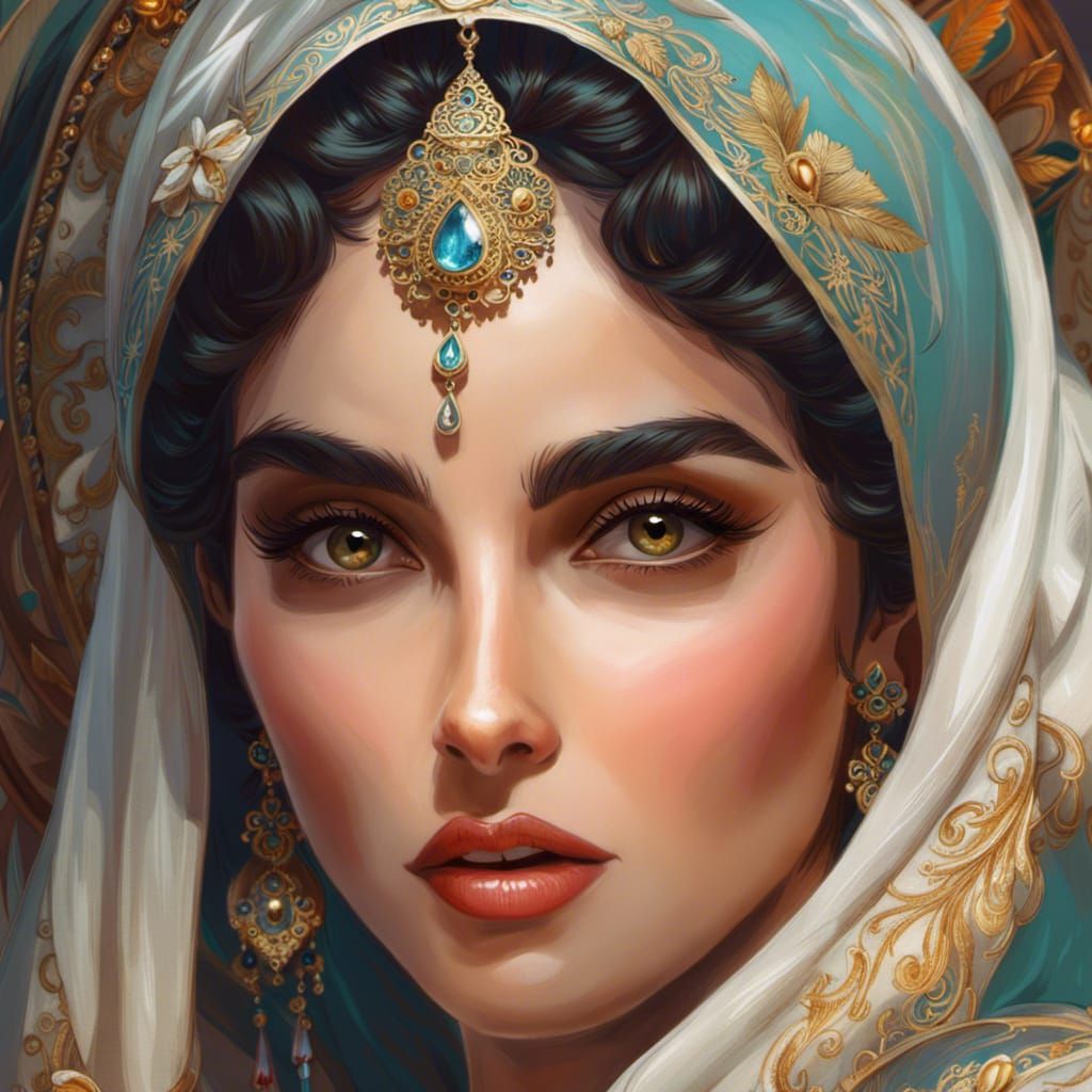 Queen Scheherazade - AI Generated Artwork - NightCafe Creator